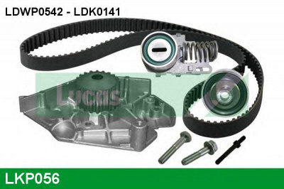 LUCAS ENGINE DRIVE lkp056 -  Водяной насос + комплект зубчатого ремня